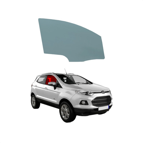 Vidro Porta Dianteira Direita Ford Ecosport 13 14 15 16