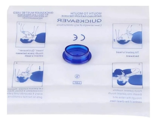Mascarilla Rcp Desechable, Primeros Auxilios 150pzs. Factura