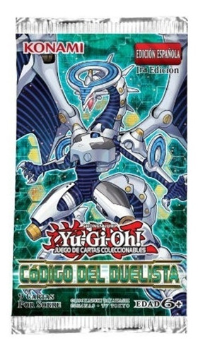 Imagen 1 de 3 de Sobre Yugi-oh! Código Del Duelista Booster-español