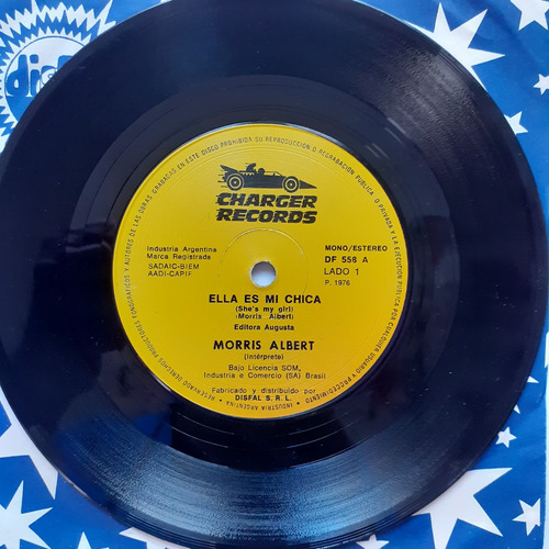 Vinilo Simple - Morris Albert (todos Aman A Alguien) ... (Usado)