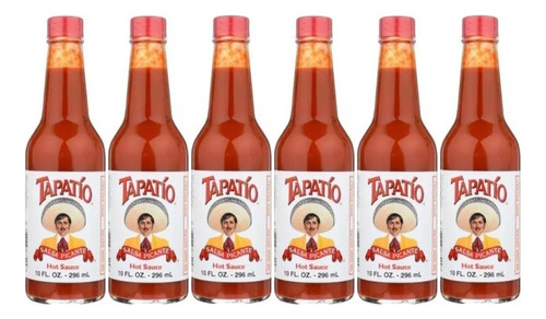 Salsa Tapatío Picante Vidrio 296g 6pzs