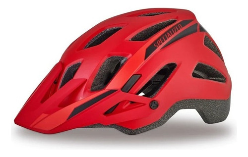 Casco Para Ciclista Specialized Ambush Comp Color Rojo Talla Chico