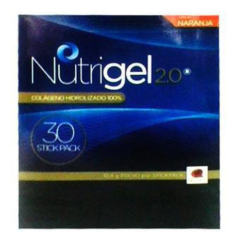 Nutrigel 2.0 Naranja Colágeno Hidrolizado Procaps Caja X 30 