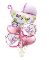 Comprar Globos En Gas Helio Kit De 5 Globos Para Baby Shower, Cumple