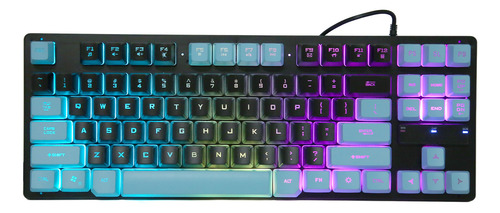 Teclado Con Cable Para Juegos De 87 Teclas, Diseño Ergonómic
