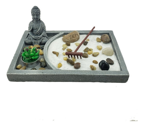 Jardin Zen Buda Feng Shui Deco Meditacion Relax Deco Zn Ct