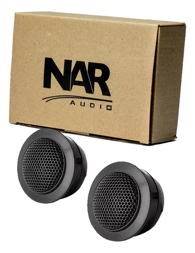 Kit Tweeter Vivace Nar Audio 20 Mm Som Automotivo 60w Rms