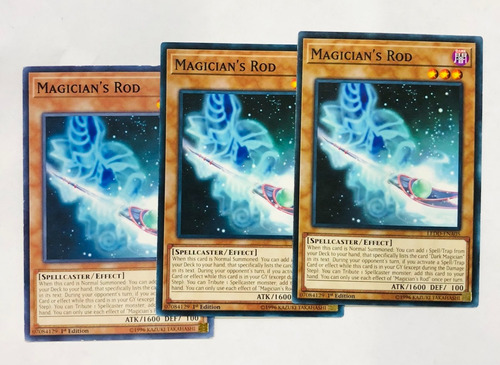 Magicians Rod. Varita Del Mago. Set. Yugioh!