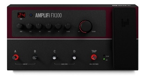 Pedaleira Line 6 Amplifi Fx100 Multiefeitos Para Guitarra