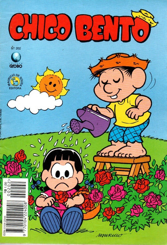 Chico Bento N° 202 - 36 Páginas - Em Português - Editora Globo - Formato 13 X 19 - Capa Mole - 1994 - Bonellihq Cx177 E23