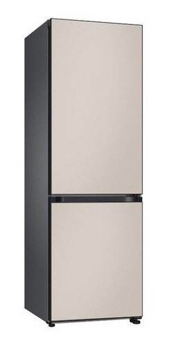 Heladera inverter no frost Samsung Bespoke RB33A3070 satin beige con freezer 328L 220V