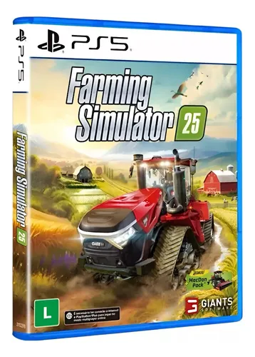 Jogo Farming Simulator 25 Midia Fisica Ps5 Playstation