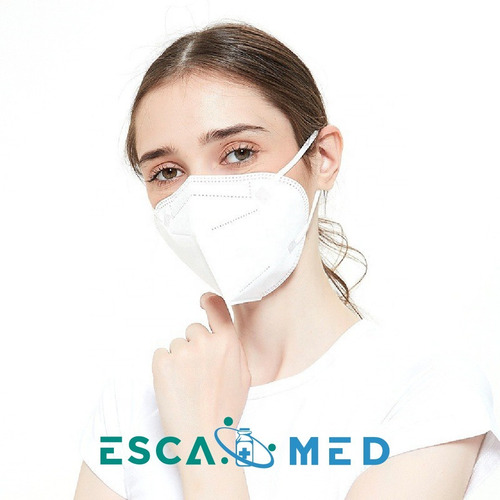 Imagen 6 de 10 de Mascarilla Quirúrgica Importada 3 Capas Con Clip Nasal 50uds