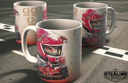Imagen 2 de 3 de Taza Fierrera - Niki Lauda #06 | World F1 Champion Edition