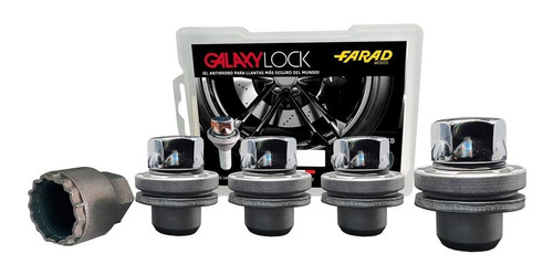 Birlos De Seguridad Galaxi Lock Para Honda Fit.