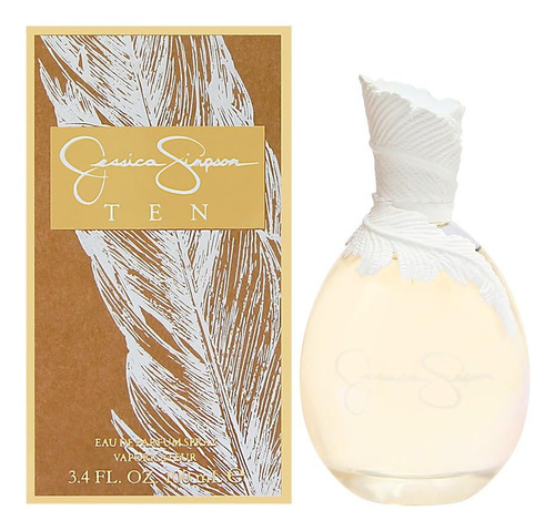 Jessica Simpson Ten For Women Eau De Parfum Spray, 3.4 Ounce