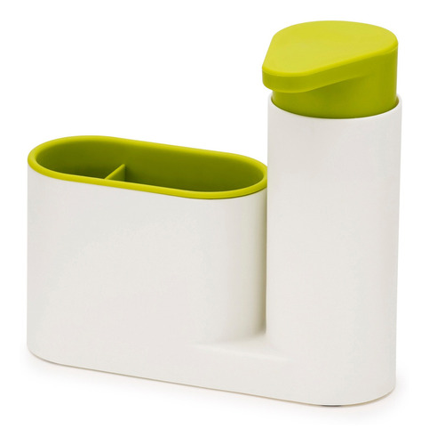 Dosificador Dispenser Jabón Detergente Bacha Pileta 2 En 1 Color Verde
