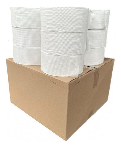 Papel Higienico Institucional Solare Bco Bobina Jr 12 Rollos