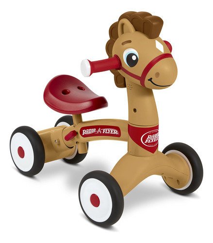 Radio Flyer Lil' Racers: Percy The Pony Ride On Juguete, Par