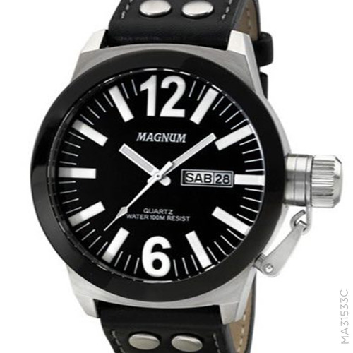 Relógio Magnum Masculino Military Ma31533c Original Com Nf