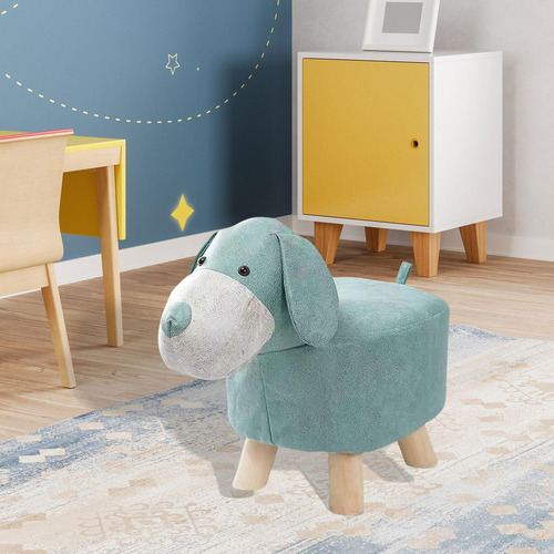 Reposapiés Con Forma Animal, Creativo Y Bonito Puf Perro