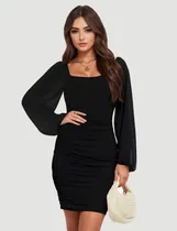 Comprar Vestidos Manga Larga Vestidos De Fiesta Mujer Moda Ropa
