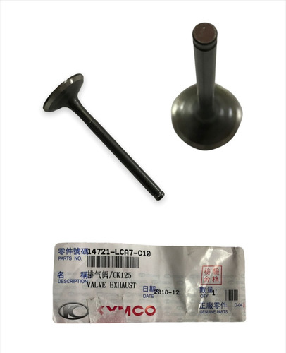 Kit Valvula De Escape Y Admision Auteco Kymco Jetix Original