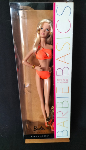 Barbie Basics Swinsuit, Barbie Traje De Baño, Colección 03 (Usado)