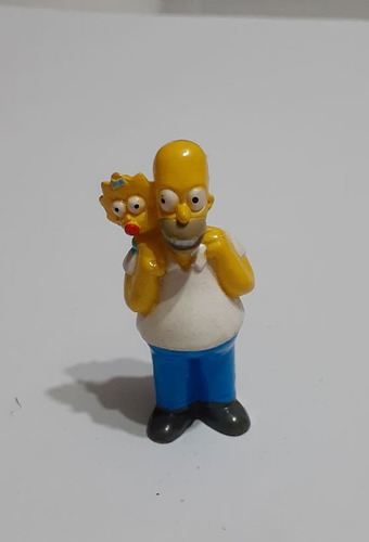 Muñeco Huevo Jack Simpsons Homero Con Maggie 2007 (Usado)