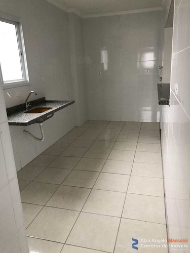 Apartamento Com 3 Dorms, Aviação, Praia Grande - R$ 450 Mil, Cod: 36 - V36
