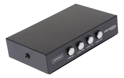 Conmutador De Manual Usb 2.0 Conmutador Kvm Caja Adaptadora