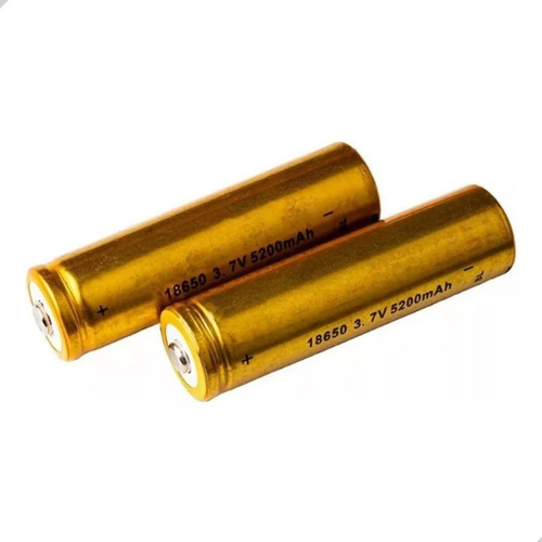 Kit 6 Bateria18650 Li-ion 8800mh 3.7v Lanterna Tática Led