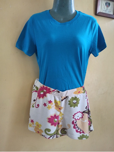 Conjunto De Dama Short Y Franela Talla M Us$12,00