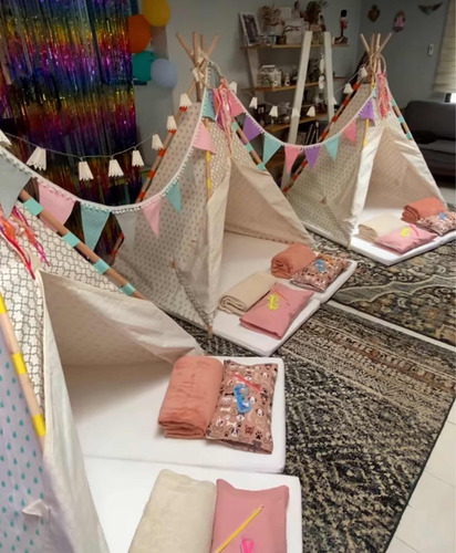 Arriendo Carpas Tipi Con Todo Lo Necesario Para Una Pijamada