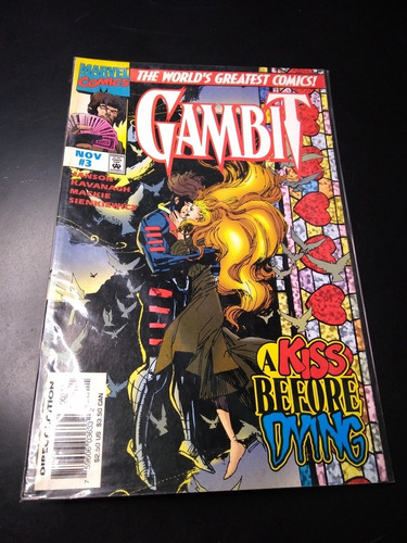 Gambit #3 Marvel Comics En Ingles Mutantes Historieta