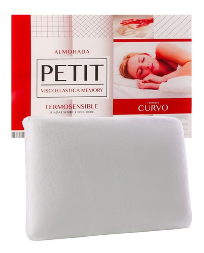 Almohada Sensitive Viscoelástica Petit Curvo 55x37x10