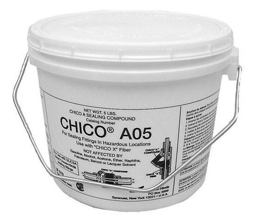 Imagen 1 de 1 de Chicoa5 Crouse Hinds Compuesto Sellador 2.26kg Sin Firba