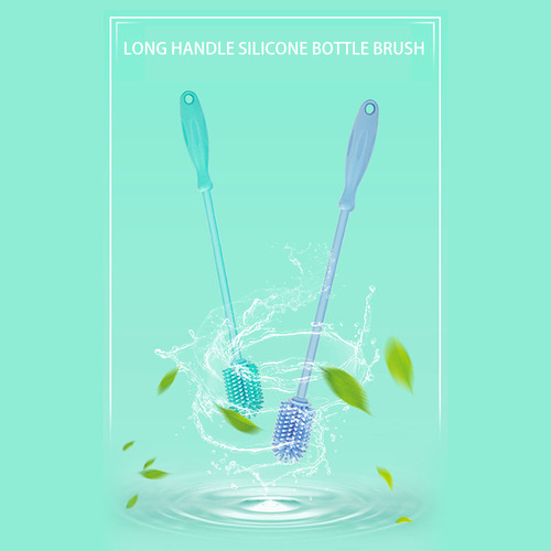 Cepillo De Limpieza De Botellas Botella De Agua De Silicona
