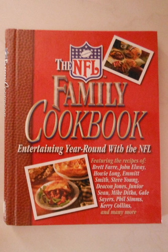 Libro The Nfl Family Cookbook  Cocina Food Comida Recetario