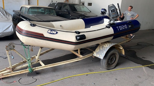 Imagen 2 de 2 de Semirrigido Bim 3,70 Mts Modelo Sr36 Año 2005 Con Trailer