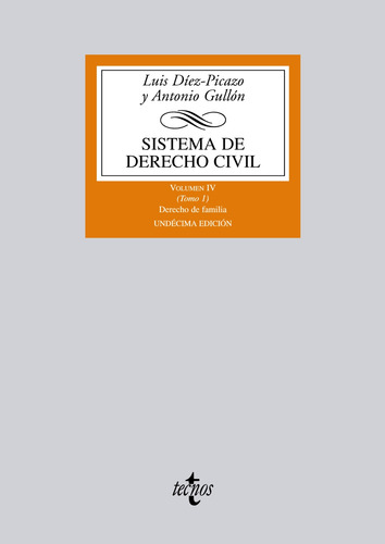 Libro Sistema De Derecho Civil De Díez Picazo Luis Tecnos