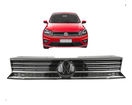Saveiro Grille Radiator Grade Radiador Saveiro Pepper 2019 2020 2021 Friso Cromado ...