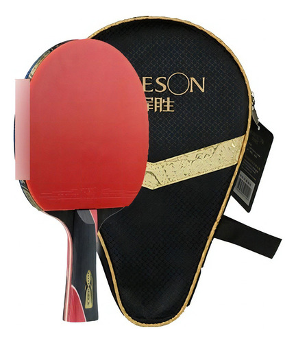 Raquete Classica 5 Estrelas Profissional Tenis Mesa + 3 Bola