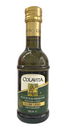 Colavita Aceite De Oliva Extra Virgen Botella  X 250ml