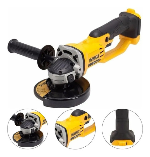 Esmerilhadeira À Bateria 4.1/2  - 5  20v Max Dewalt Dcg412b