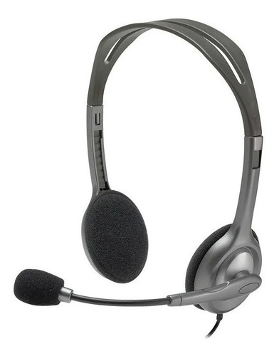 Auricular Vincha Headset Logitech H111 Micrófono 3.5mm