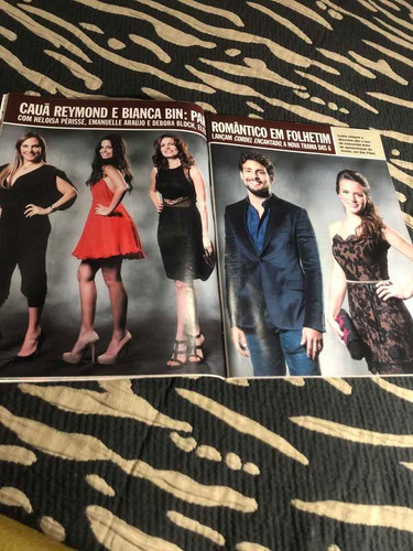Caras Hebe Cauã Iran Elza Latino Fábio Assunção Maitê Galis (Usado)