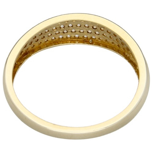 Imagen 2 de 3 de Anillo Tipo Abombado 14k, 2.4 Gramos.