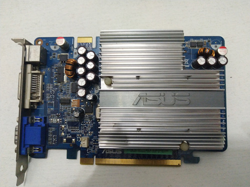 Placa De Video 256mb Ddr2 Pci Express Asus En7300gt