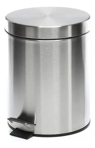 Papelera Cesto Tacho Basura 12 Litros C/balde Acero Inox